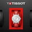 【TISSOT 天梭 官方授權】TOURELLES 杜魯爾系列 機械腕錶 / 32mm 母親節 禮物(T0992071611800)