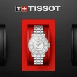 【TISSOT 天梭 官方授權】TOURELLES 杜魯爾系列 機械腕錶 / 32mm 母親節 禮物(T0992071111800)