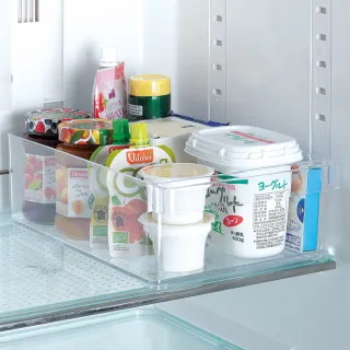 【台隆手創館】日本Pearl Skit 冰箱專用冷藏收納盒-加厚深型(20.5*32.5*10公分)