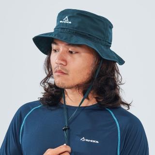 【TAKODA】Wiyaka 防潑水可收納漁夫帽 暗巖藍(輕量透氣/可調整頭圍/防潑水)