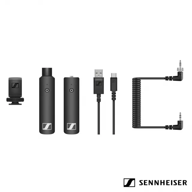 【SENNHEISER 森海塞爾】德國 聲海 XSW-D PORTABLE INTERVIEW SET 便攜式採訪套組(公司貨)