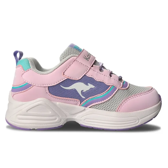 【KangaROOS】童鞋 K-BOUNCE 漸層系機能童鞋 避震緩衝(粉/紫-KK32363)
