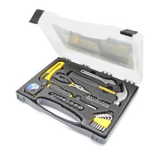 【CHINDAO 清島牌】通用型34件家用工具套裝(工具箱、工具組、DIY、五金)