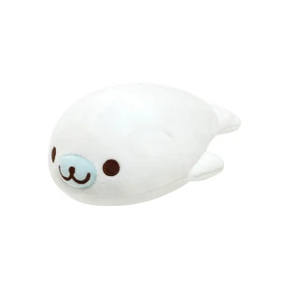 【San-X】小海豹 漂浮海洋 聲音絨毛娃娃 小海豹 白