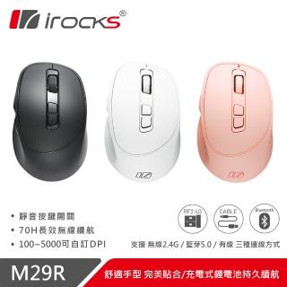 【i-Rocks】M29R 2.4G無線光學靜音滑鼠