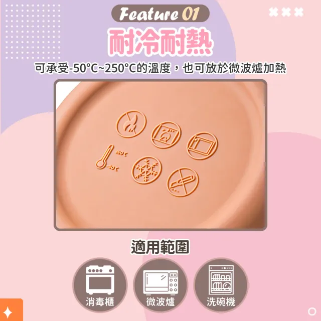 【Finger Pop 指選好物】矽膠保鮮盒700ml-2入(買一送一/微波便當盒/保溫盒/便當盒/冰箱收納/矽膠碗/矽膠盒)