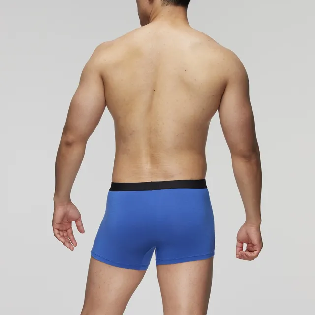 【Mr. DADADO】機能系列-火山能量恆溫褲 M-LL合身平口內褲 天然萊賽爾纖維-GHC304BU(藍)