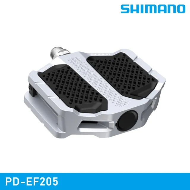 【城市綠洲】SHIMANO PD-EF205 平面踏板(自行車踏板 休閒騎乘專用)