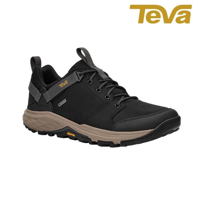 【TEVA】Grandview GTX 男 低筒防水黃金大底登山鞋/防水 黑色(TV1134094BCRCL)