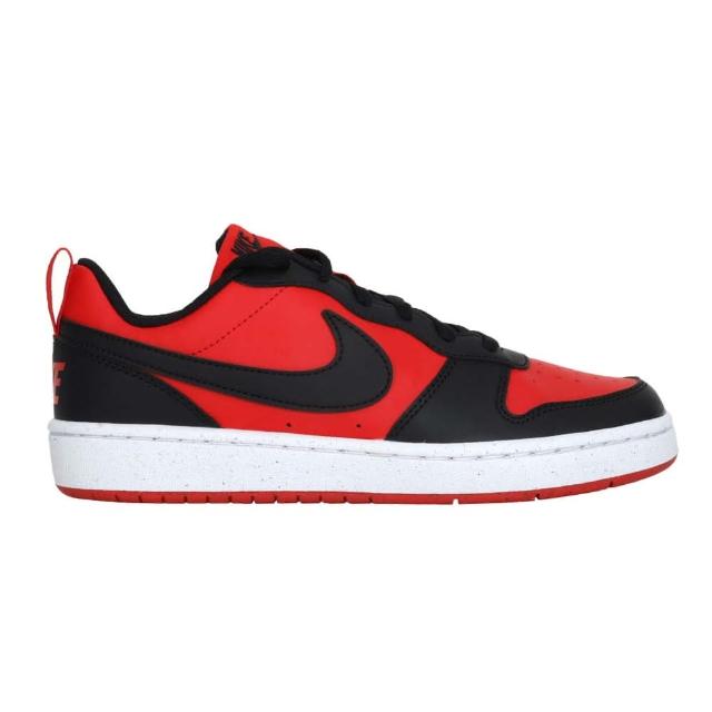 【NIKE 耐吉】23-25CM_COURT BOROUGH LOW RECRAFT男大童運動休閒鞋 紅黑(DV5456-600)