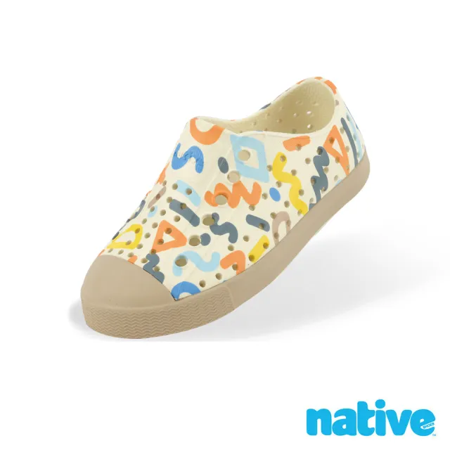 【Native Shoes】小童鞋 JEFFERSON SUGARLITE KIDS(咖啡歐蕾QQ)