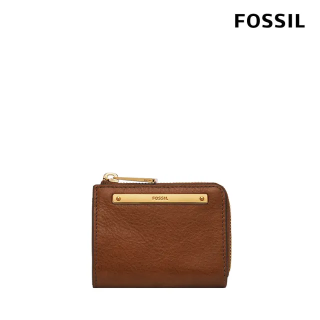 【FOSSIL 官方旗艦館】Liza 真皮零錢包-棕色 SL6406G200 雙11/1111