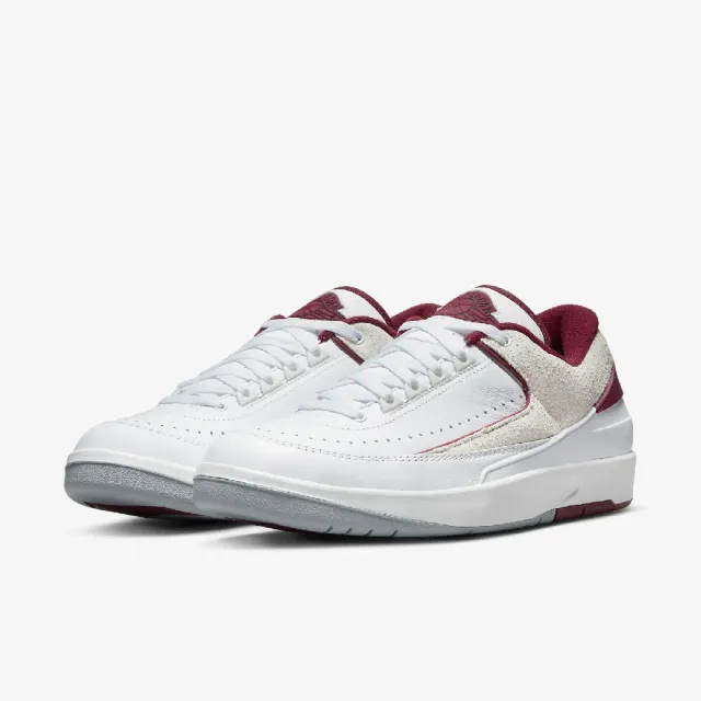 NIKE 耐吉】Air Jordan 2 Retro Low 男鞋Cherrywood 白酒紅2代喬丹