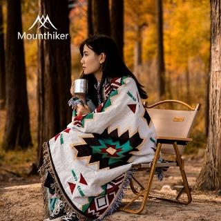 【Mountainhiker 山之客】特克曼 山之客臺灣總代理 民俗風蓋毯 桌巾(波西米亞蘇克雷民俗圖騰野餐墊 毯)