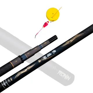 【RONIN 獵漁人】半月斬・極 4/5/6/7 小三標仕掛組(新手釣蝦必備 整套配好即可釣 公蝦 母蝦 皆可)