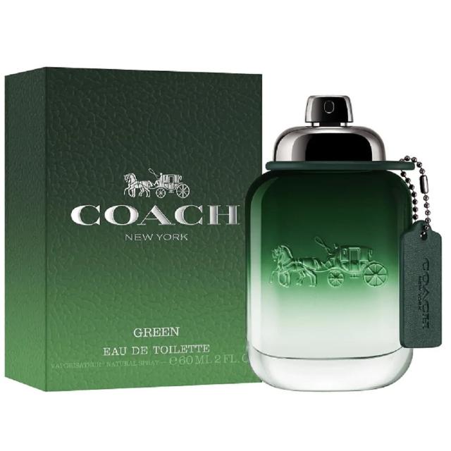 【COACH】Coach Green 時尚都會男性淡香水 60ml(專櫃公司貨)