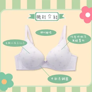 【BeenTeen 嬪婷】環保系列-零碳天絲™纖維 B-C罩杯內衣 BB3665Y6(溫柔黃)