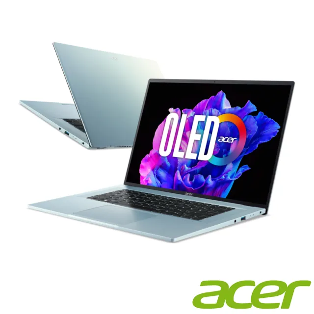 【Acer】M365★16吋R7 OLED輕薄筆電 (Swift Edge/R7-7735U/16G/512G SSD/W11/SFE16-42-R260)