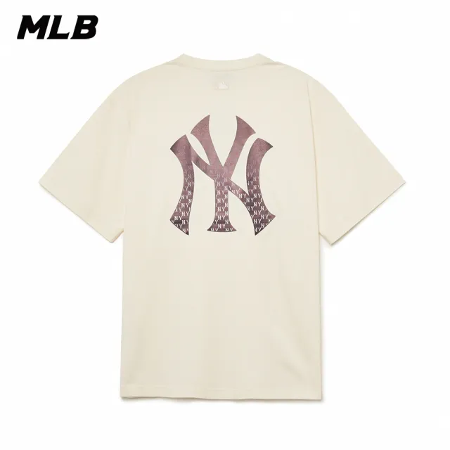 【MLB】短袖T恤 MONOGRAM系列 紐約洋基隊(3ATSM0334-50CRD)