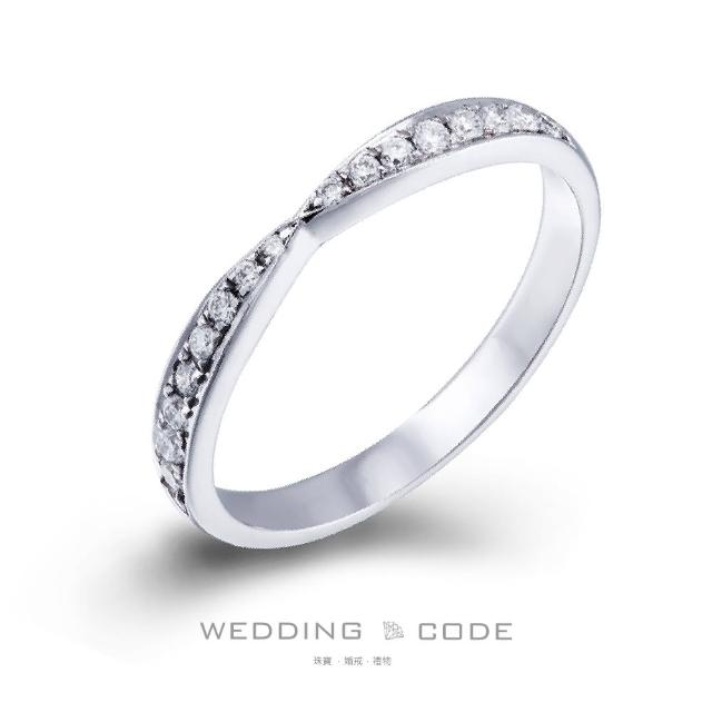 【WEDDING CODE】鉑金 22分鑽石女戒 2282(天然鑽石 母親節 現貨)