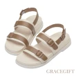 【Grace Gift】逸歡聯名-仲夏愜意雙帶休閒涼鞋