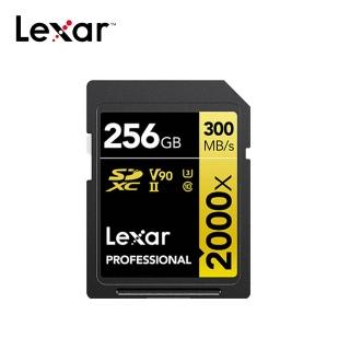 【Lexar 雷克沙】Professional 2000x SDXC UHS-II 256G記憶卡 GOLD 系列