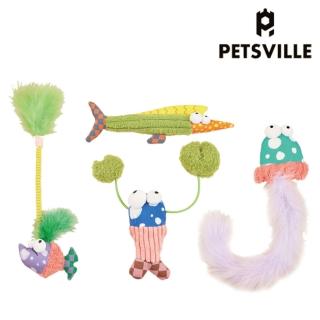 【美好寵商】Petsville派思維 海洋公園系列貓薄荷貓玩具(寵物玩具 貓咪玩具 逗貓)