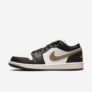 【NIKE 耐吉】Wmns Air Jordan 1 Low 男女 休閒鞋 喬丹 皮革 穿搭 摩卡棕(DC0774-200)