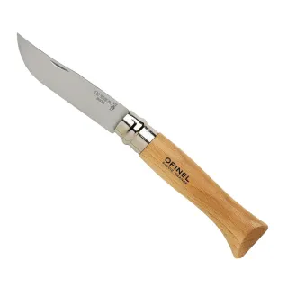 【OPINEL】N°9不鏽鋼刀-櫸木刀柄 001083(悠遊戶外)