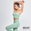 【Mollifix 瑪莉菲絲】低強度漸層美背BRA TOP、瑜珈服、無鋼圈、開運內衣(嫩芽綠)