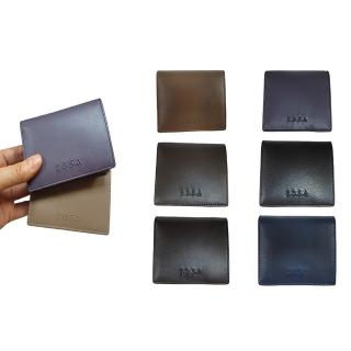 【SNOW.bagshop】母親節禮物 名片夾證件夾信用卡夾(100%進口牛皮革二折型主袋)
