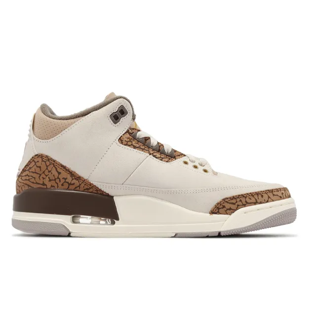 NIKE 耐吉】休閒鞋Air Jordan 3 Retro 男鞋3代喬丹Palomino 棕摩卡麂皮