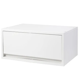 【MUJI 無印良品】●PP資料盒/橫式/深型/白灰(4入組)