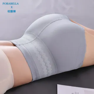 【Porabella】收腹褲 收腹內褲 彈性內褲 彈性高腰內褲 無痕女內褲 彈性貼身內褲