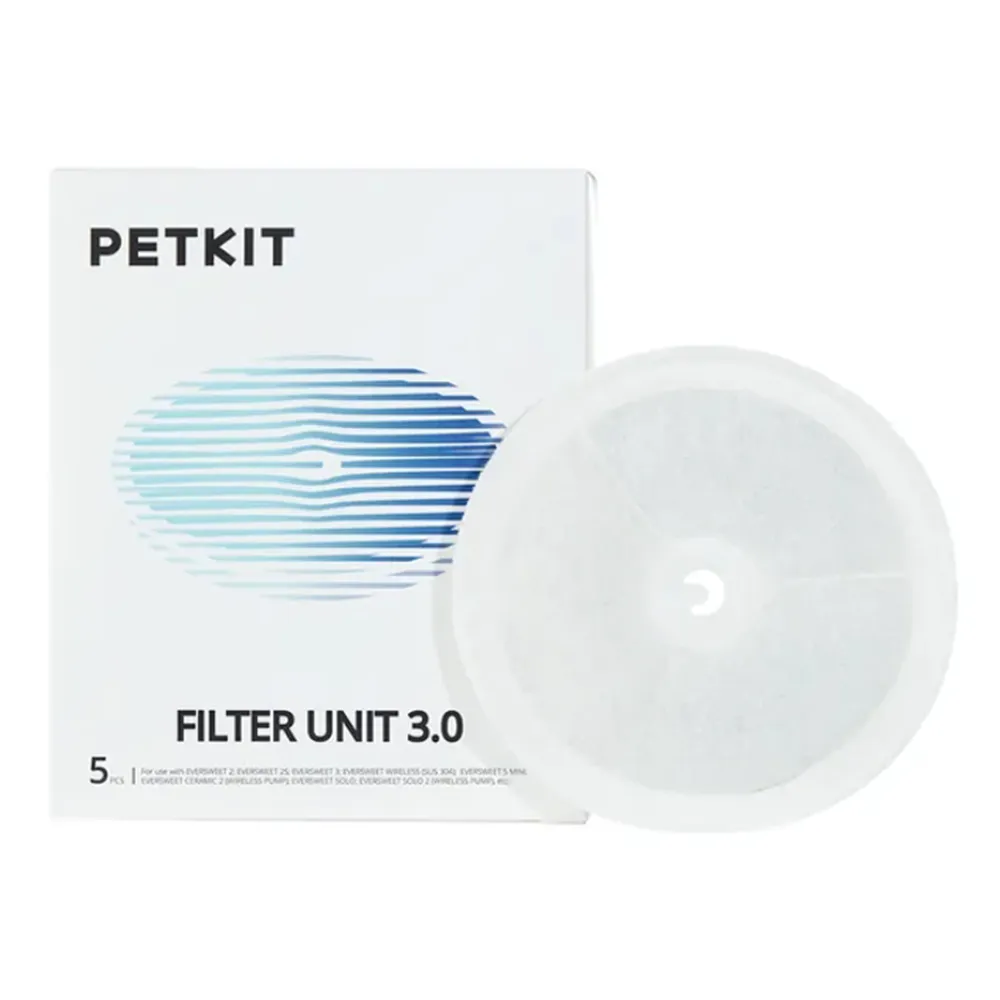 【PETKIT 佩奇】智能寵物活水機專用濾心3.0 5入x2盒(佩奇活水機通用)