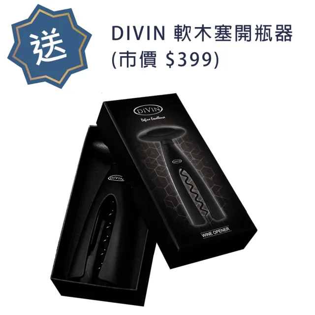 【DIVIN】香檳金黑鋁箔內裡葡萄酒保冷提袋 4瓶裝x2入+2瓶裝x1入組合包 送DIVIN軟木塞開瓶器1組