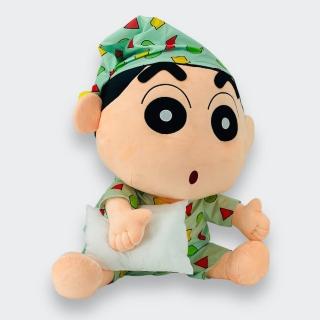 【Hello 蠟筆小新】24吋抱抱枕款睡衣小新玩偶(睡衣款 蠟筆小新 娃娃 玩偶 2424005)