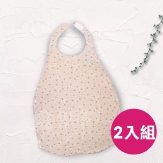 田園風萬用圍兜(2入組 純棉 臺灣製造 成人圍兜 口袋圍兜)