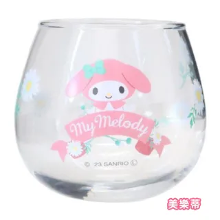 【小禮堂】三麗鷗 無把玻璃杯 290ml HELLO KITTY  美樂蒂 酷洛米 帕恰狗(平輸品) 凱蒂貓