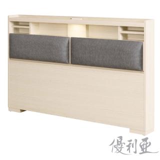 【優利亞】日初加厚型床頭片加大6尺(3色)