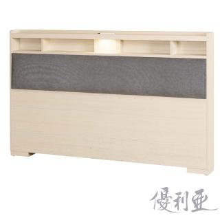 【優利亞】羅尼加厚型床頭片加大6尺(3色)
