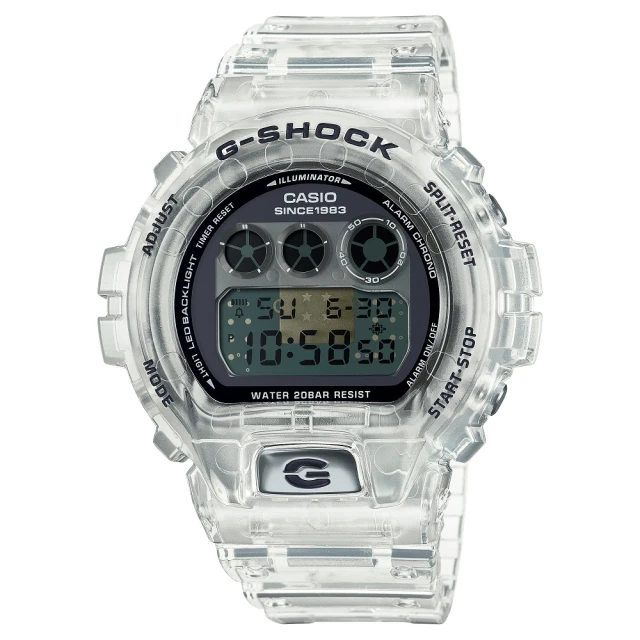 CASIO 卡西歐 G-SHOCK 40周年Clear Remix系列(DW-6940RX-7)