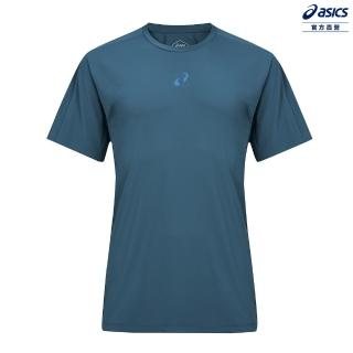 【asics 亞瑟士】D.FRESH 涼感短袖上衣 男款 跑步 上衣(2011C967-400)