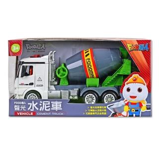 【風車圖書】聲光水泥車(FOOD超人)
