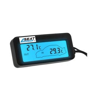 【工具達人】車用溫度計 車載溫度計 數字溫度計 電子溫度計 監測表 汽車溫度顯示 溫度器(190-CTM)
