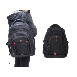 【SNOW.bagshop】母親節禮物 後揹包大容量可360度加大(主袋+外袋共四層防水尼龍布可A4資夾電腦胸釦)