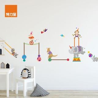 【特力屋】韓國FIXPIX大型創意壁貼 馬戲團