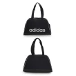 【adidas 愛迪達】大型圓筒包-側背包 裝備袋 手提包 肩背包 愛迪達 黑銀(HY0759)