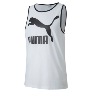 【PUMA】背心 上衣 無袖 運動 休閒 男 流行系列Classics 白色 歐規(59626902)