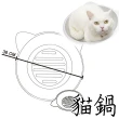涼感-貓臉造型鋁製貓用涼墊(貓鍋 貓鋁涼)